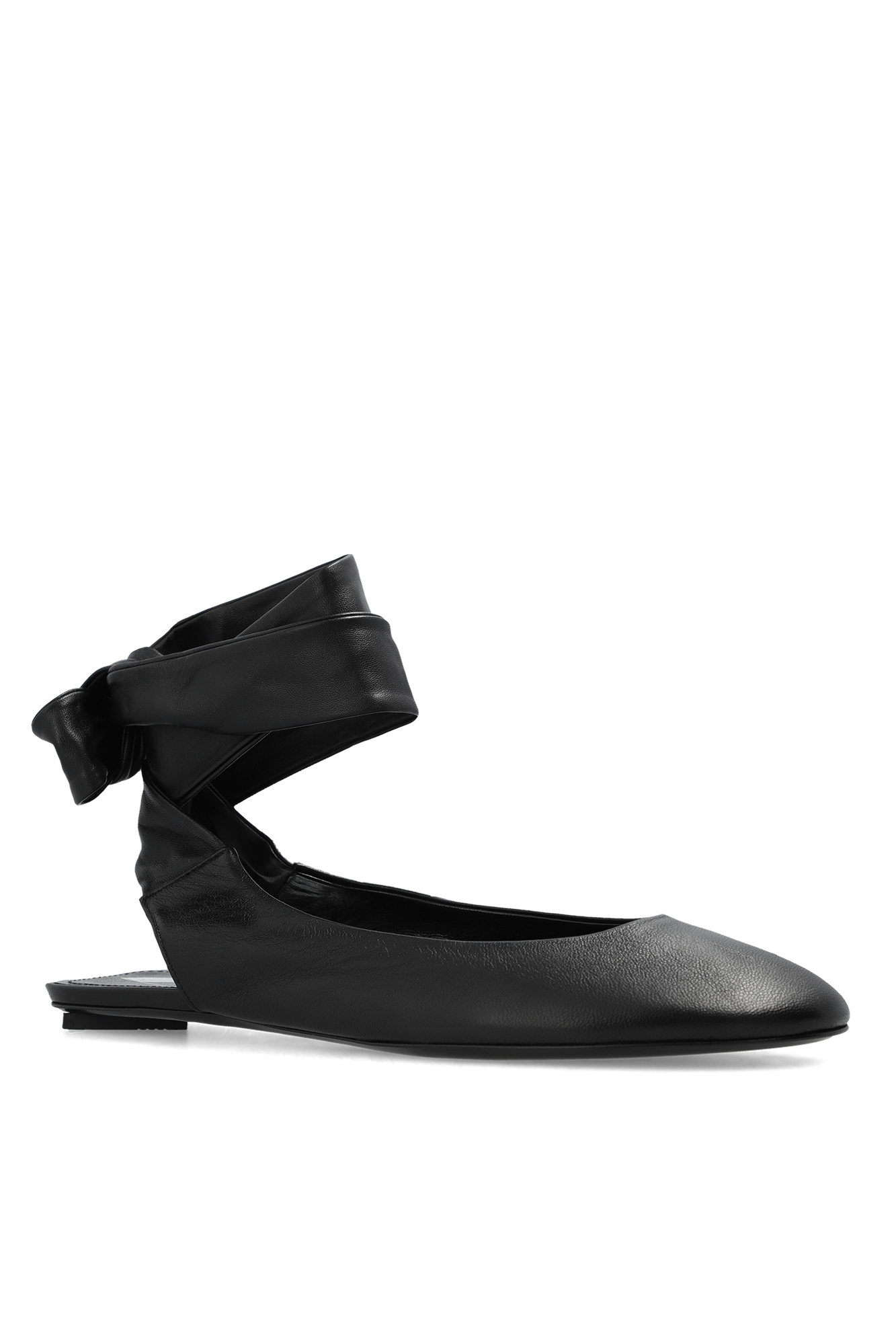 The Attico 'Cloe' leather ballet flats | Women's | Vitkac